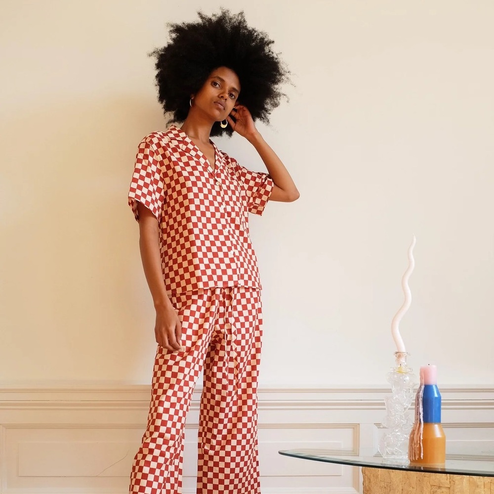 WRAY Long Lounge Top Spice Check S